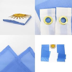 Drapeau de Jordanie 3x5 pieds, grand drapeau allemand simple face pour événements sportifs, matchs de football, fêtes, Oktoberfest, bars, rues, personnalisable - Product Image 6