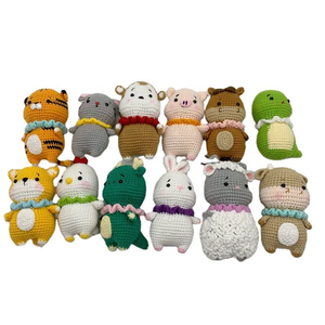 Muñecos de Animales del Zodiaco Chino Hechos a Mano, Ratón, Vaca, Tigre, Conejo, Serpiente, Dragón - Product Image 5