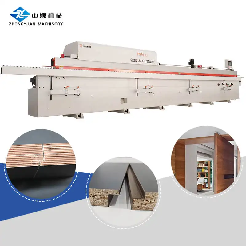 PVC edge banding recommendation F370 L-type fully automatic soft forming edge banding machine matte surface treatment expert