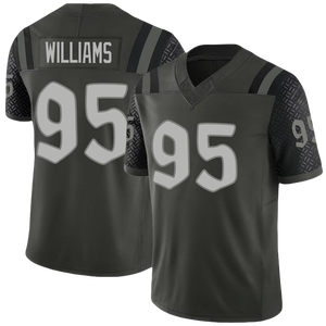 2025 соперничество короткие американские футбольные майки новые стильные Ахмад Гарднер Гарретт для Уилсон Джастин поля зал 20 Уильямс 95 - Product Image 6