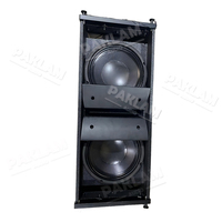 Sistemas de sonido en vivo profesionales doble altavoz de escenario de matriz de línea de alta potencia de 2 vías activo de 10 pulgadas para festivales y conciertos de música