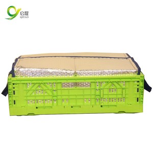 Doublure de caisse isotherme réutilisable en aluminium robuste avec <span class=keywords><strong>isolation</strong></span> à bulles, imperméable, pour caisses en plastique - Product Image 2