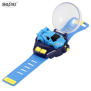 HOSHI Mini Watch Car 2.4G Watch Remote Control Vehicle Cute Truck Infrared Sensing Rc Cars Toys For Baby Small Children gift