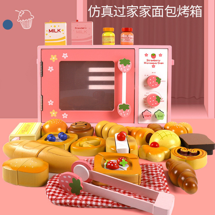 Set De Biscuits En Bois à Découper – Jeu De Dinette Montessori