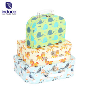 Caja de papel de cartón personalizada, Maleta, bolsas de papel de impresión para ropa de bebé, juguetes para niños, paquete de caja - Product Image 2