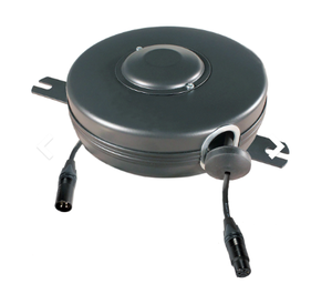 Petit enrouleur de câble rétractable en métal à montage <span class=keywords><strong>mural</strong></span> extérieur enrouleur de rallonge à ressort 12v 2 noyaux pour voiture automobile électrique - Product Image 6