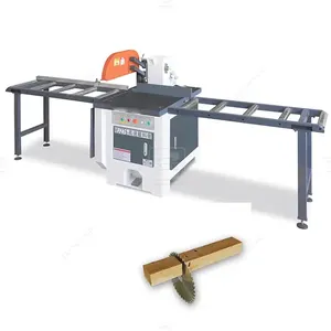 Professional woodworking timber board cross cut table saw pneumatic jumping cut off saw for sale