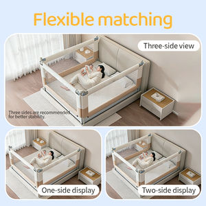 Barrière <span class=keywords><strong>de</strong></span> sécurité respirante pour <span class=keywords><strong>lit</strong></span> d'enfant UD Kids Play, barrière <span class=keywords><strong>de</strong></span> <span class=keywords><strong>lit</strong></span> pour tout-petits, barrière <span class=keywords><strong>de</strong></span> <span class=keywords><strong>lit</strong></span> pour enfants - Product Image 6