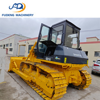 Bulldozers Shantui SD16 d'occasion, 160 kW, godet de 4,5 m³, bulldozer sur chenilles Shantui SD16 d'occasion pour travaux de terrassement lourds