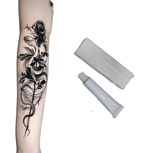 Crema Blanca y Gel Verde Profesional para Tatuaje de Labios y Cejas 10G 50G, Pre-Microblading, Maquillaje Permanente - Product Image 2