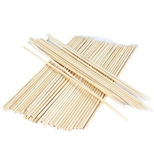 Brochettes en bambou Bamboo Saint 4,0x30mm 50 pièces biodégradables pour barbecue - Product Image 4
