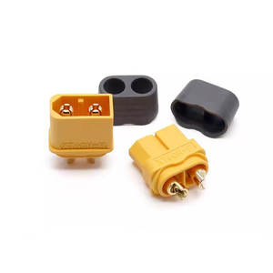 Juego de Conectores de Alta Corriente Amass XT60H-M/XT60H-F 35A, Conectores Banana Chapados en Oro para ESC RC y Batería LiPo - Product Image 5