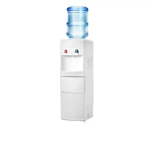 2 In 1 Wassersp ender Eismaschine Elektrischer Heiß kaltwasser spender mit eingebauter Eismaschine Schwarz Weiß