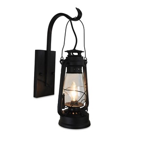 ที่ใส่เทียนโลหะใสโคมไฟตกแต่งงานแต่งงานงานแฮนด์เมด - Product Image 1