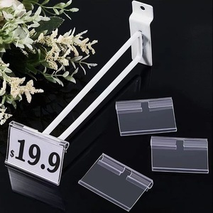 Tag Strips treo thẻ móc siêu thị sản phẩm các nhà sản xuất Thẻ tag phụ kiện nhựa Strips Mall giá - Product Image 2
