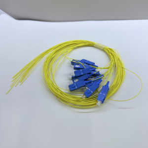 สายไฟเบอร์ออปติกแบบ Pigtail ขายดีปี 2025, SC UPC Simplex 0.9 มม., 9/125 Single Mode 1 คอร์, 1.5 ม. สำหรับศูนย์ข้อมูล - Product Image 2