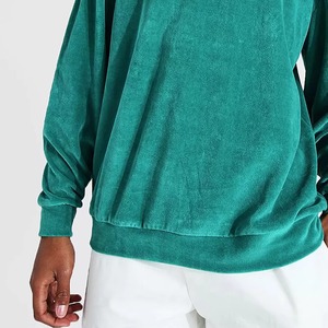 Sweat-shirt homme uni à col rond, coupe classique, en coton, pull décontracté pour l'automne, en vente - Product Image 5
