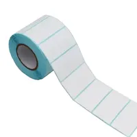 Etiquetas adhesivas térmicas directas de fábrica en rollo-Etiquetas de envío en blanco/color 4x6 para impresión de código de barras
