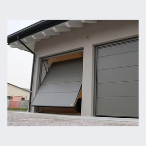 Puerta de Garaje Elevadora de Panel de Vidrio Moderna Personalizada, Aleación de Aluminio de Una Pieza con Superficie Acabada, Costo Competitivo - Product Image 5