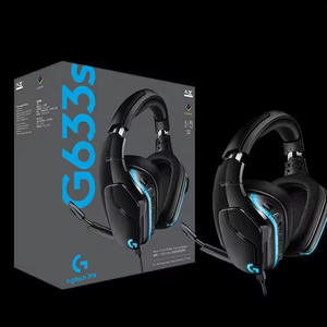Casque de jeu Logitech G633S LIGHTSYNC, son surround 7.1, haut-parleurs de 50 mm, micro pliable, USB 3.5 mm, casque de jeu RGB - Product Image 4