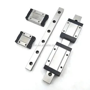 cnc machine parts linear guide mgn15 and bearing block mgn15c