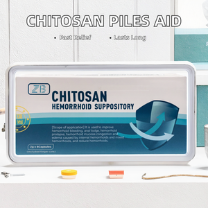 Pomada de quitosano ZB <span class=keywords><strong>para</strong></span> pilas, supositorio anal <span class=keywords><strong>para</strong></span> sangrado de <span class=keywords><strong>hemorroides</strong></span> internas y externas, producto de yeso chino - Product Image 2