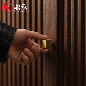 Dingcheng Brass <b>Cabinet</b> <b>Handle</b> Bow Shape Single Hole For Drawer Door Hardware - Product Image 2