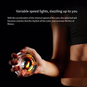 Gyro Ball muñeca poder antebrazo ejercitador <span class=keywords><strong>Gyroball</strong></span> muñeca brazo entrenador ejercitador LED luz gimnasio antebrazo poder muñeca Gyro Ball - Product Image 5
