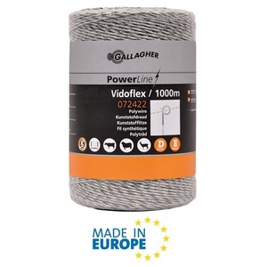 Gallagher vidoflex สายไฟกราวด์6 400เมตรสำหรับรั้วไฟฟ้า - Product Image 1