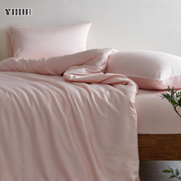 Ensemble de literie en bambou ensemble de draps en bambou taie d'oreiller en bambou produits de lit chaud en gros doux de luxe sur 2024 nouvel ensemble de literie