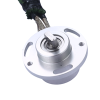Potensiometer antariksa 15mm, ± 0.5% Linearity, 1 juta siklus hidup rotasi seri SRS15 Sensor sudut menghubungi