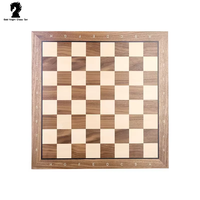 Juego de Ajedrez Infantil de Madera de Nogal, Ajedrez Alemán, Juego de Entretenimiento para Niños, Venta Caliente