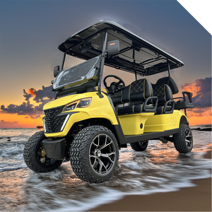 Mini voiturette de golf électrique 4 places 4000W Buggy de club de golf levé pour usage personnel - Product Image 2