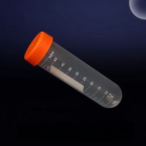 प्रयोगशाला स्टेरिल 15 मिली 50 मिलीलीटर चिकित्सा पीपी प्लास्टिक कंसेंट्रीफ्यूज ट्यूब के साथ स्क्रू कैप ओम अनुकूलन योग्य फ्लैट बॉटम - Product Image 3