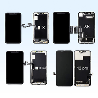 Écran LCD mobile pour iPhone X Xr Xs Xs Max 11 12 13 15 Pro Max Remplacement d'écran