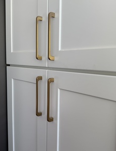 Ensemble complet d'armoires de cuisine américaines classiques de style Shaker avec quincaillerie à fermeture douce <span class=keywords><strong>NAF</strong></span> écologique pour la rénovation de la maison USA - Product Image 5