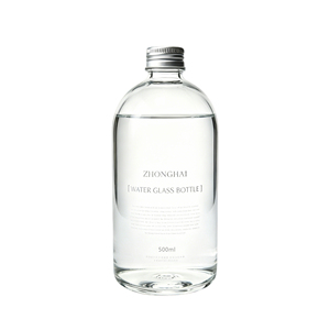 Bouteille en verre haut de gamme innovante et de qualité supérieure, <span class=keywords><strong>vide</strong></span>, avec compartiment de rangement supplémentaire, 500 ml, 750 ml, pour eau minérale, boissons, <span class=keywords><strong>vin</strong></span>, avec <span class=keywords><strong>bouchon</strong></span> et impression sérigraphiée - Product Image 5