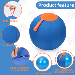 Juguetes <span class=keywords><strong>de</strong></span> Pelota Grandes para <span class=keywords><strong>Perros</strong></span> y <span class=keywords><strong>Cachorros</strong></span> OEM, Pelota <span class=keywords><strong>de</strong></span> 18 Pulgadas para <span class=keywords><strong>Perros</strong></span>, Juguete Interactivo para <span class=keywords><strong>Perros</strong></span> <span class=keywords><strong>de</strong></span> Caza y Pastoreo - Product Image 3