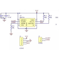 Module de capteur numérique de température et d'humidité GY-SHT30-D GY-SHT31-D SHT35 SHT40 SHT41 avec montage CMS