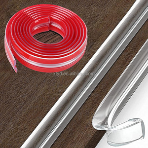 Paraspigoli per bordi con striscia paraurti adesiva per bambini di alta qualità protezione angolare trasparente - Product Image 5