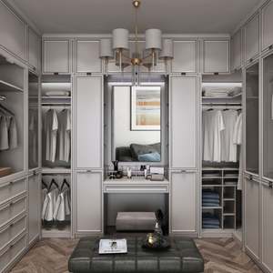 Vente flash : Armoire de chambre à coucher moderne en verre miroir à faire soi-même - Product Image 6