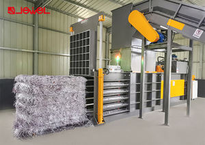 Zware Horizontale Semi-Automatische Compressie Balenpersmachine Gebruikt Met Transportband En Kartonnen <span class=keywords><strong>Compactor</strong></span> Te Koop - Product Image 4