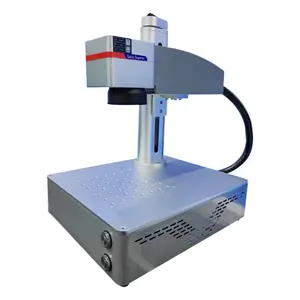 Hot sales Laser Marking machine desktop laser engraving machine for metal, aluminum,copper MAX 30W laser equipments