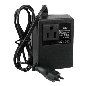 Transformador de voltaje de 200W, reductor de voltaje de <span class=keywords><strong>220V</strong></span> a 110V CA, nuevo - Product Image 1