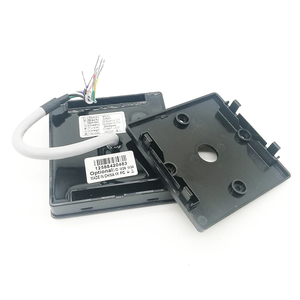 ZK KR102E KR102M ABS 방수 위건 26/34 키패드 <span class=keywords><strong>RFID</strong></span> NFC 125kHz/13.56MHz ISO 14443A 3-5cm 판독 액세스 제어 카드 리더기 - Product Image 4