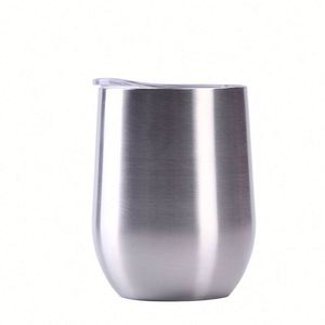 แก้วกาแฟสแตนเลสสองชั้นปี 2022 พร้อมฝาปิด สำหรับใส่ไข่ กาแฟ หรือไวน์ - Product Image 2