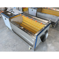 Automatische aardappel schilmachine, aardappelschiller, cassave schiller, fruit- en groentewasapparatuur