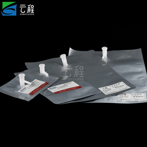 Bolsa de Muestreo de Gas de Aluminio de 2.1L con Válvula Única de Plástico para Uso en Laboratorio - Product Image 3