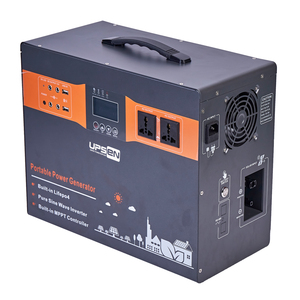 Haute efficacité MPPT tout en un onde sinusoïdale pure <span class=keywords><strong>sortie</strong></span> ca 1KW batterie de stockage d'énergie solaire générateur d'énergie <span class=keywords><strong>portable</strong></span> pour la marine - Product Image 4
