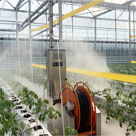 Greenhouse Automatic Spraying Robot Tomato Cucumber Plant Protection Efficient Equipment Agriculture Sprayer